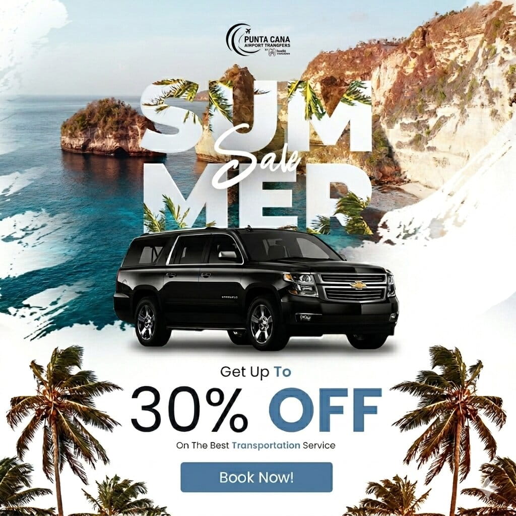 Transfers to any destination in Punta Cana
